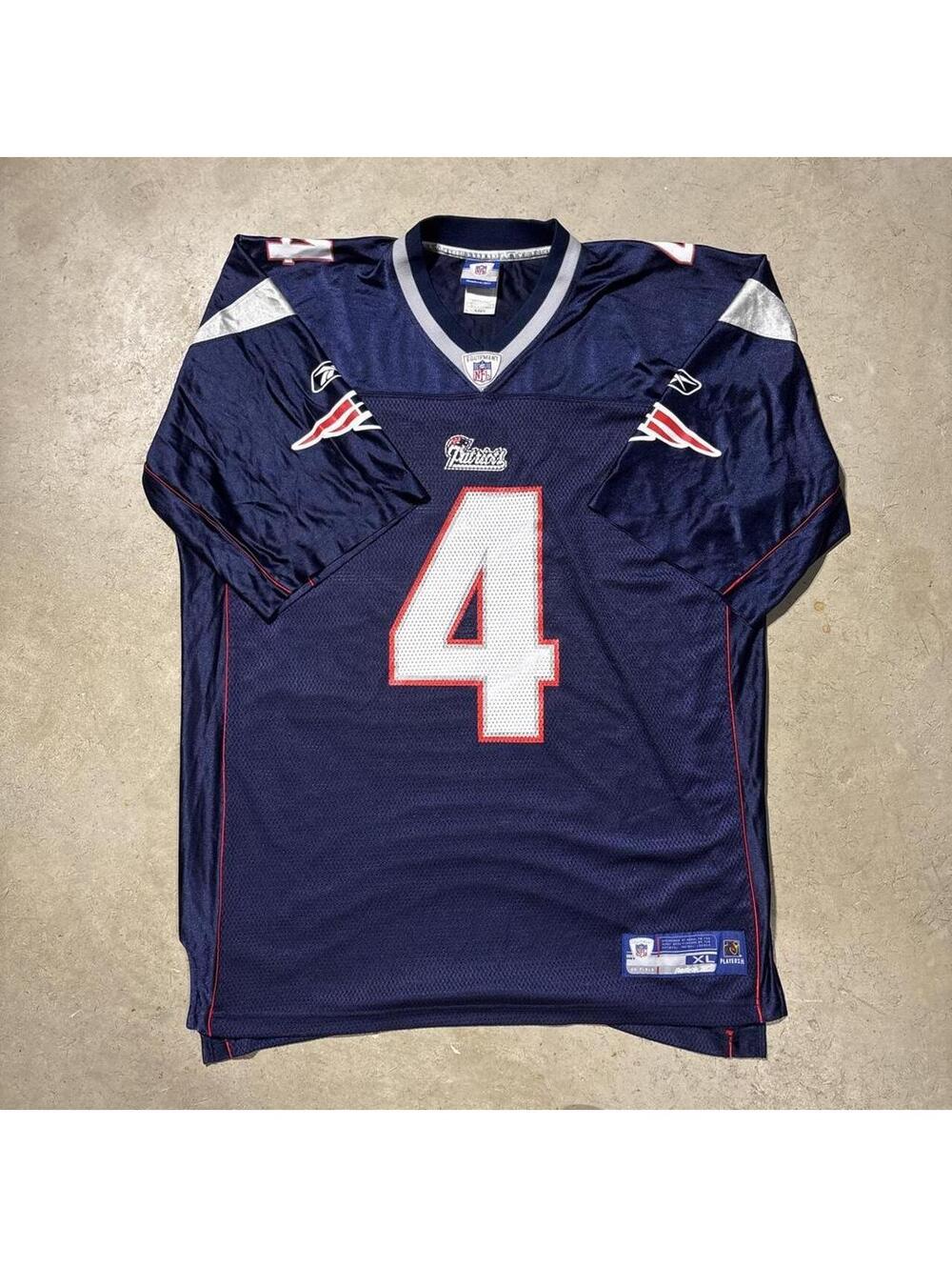 Vintage Y2K Reebok New England Patriots Adam Vinatieri #4 Jersey Mens XL NFL